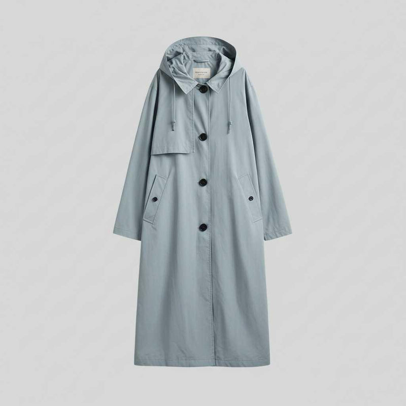 Trench Coat Femme Élégant Long | Vêtement d'Hiver