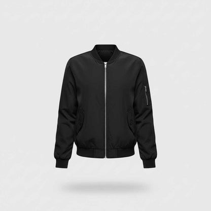 Bomber Court Femme Élégant | Veste Sportive Polyvalente