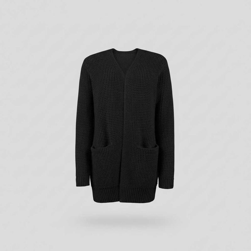 Cardigan Long Femme Élégant | Vêtement d'Hiver Polyvalent
