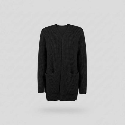 Cardigan Long Femme Élégant | Vêtement d'Hiver Polyvalent