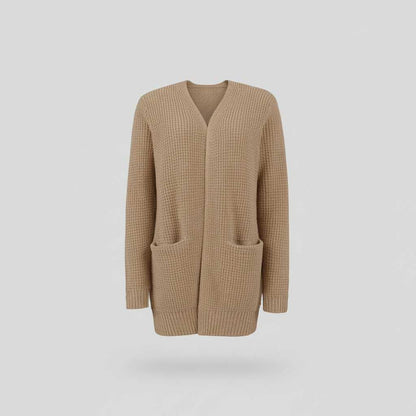 Cardigan Long Femme Élégant | Vêtement d'Hiver Polyvalent