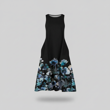 Robe D'Été Fleurie Chic | Midi Femme