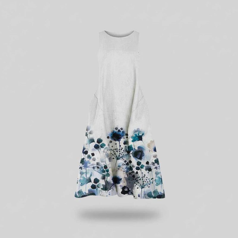 Robe D'Été Fleurie Chic | Midi Femme