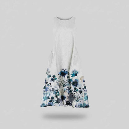 Robe D'Été Fleurie Chic | Midi Femme