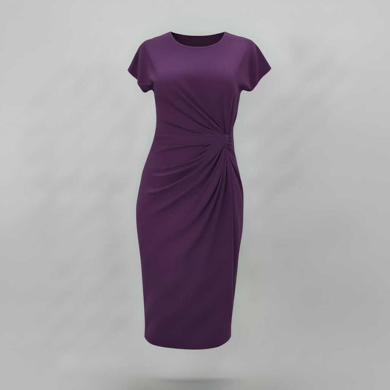 Robe Midi Élégante Femme | Robe Formelle Professionnelle