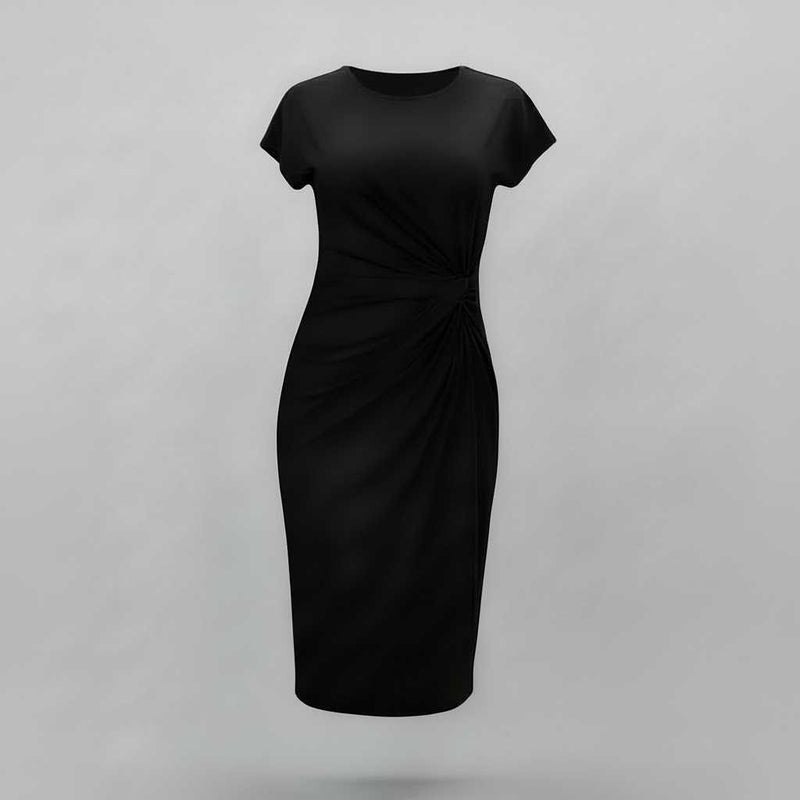 Robe Midi Élégante Femme | Robe Formelle Professionnelle