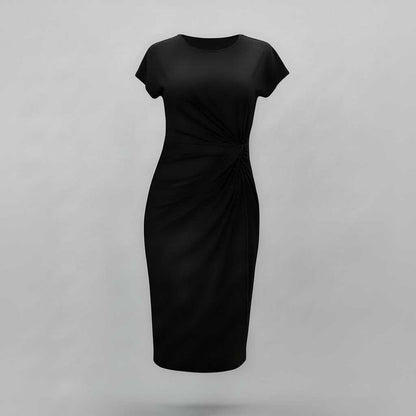 Robe Midi Élégante Femme | Robe Formelle Professionnelle