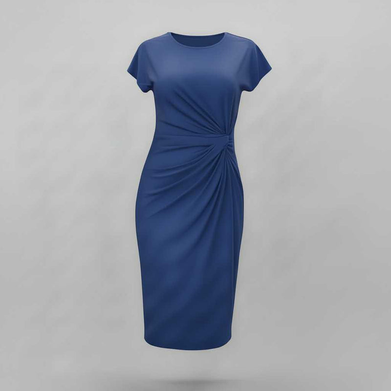 Robe Midi Élégante Femme | Robe Formelle Professionnelle