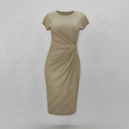 Robe Midi Élégante Femme | Robe Formelle Professionnelle
