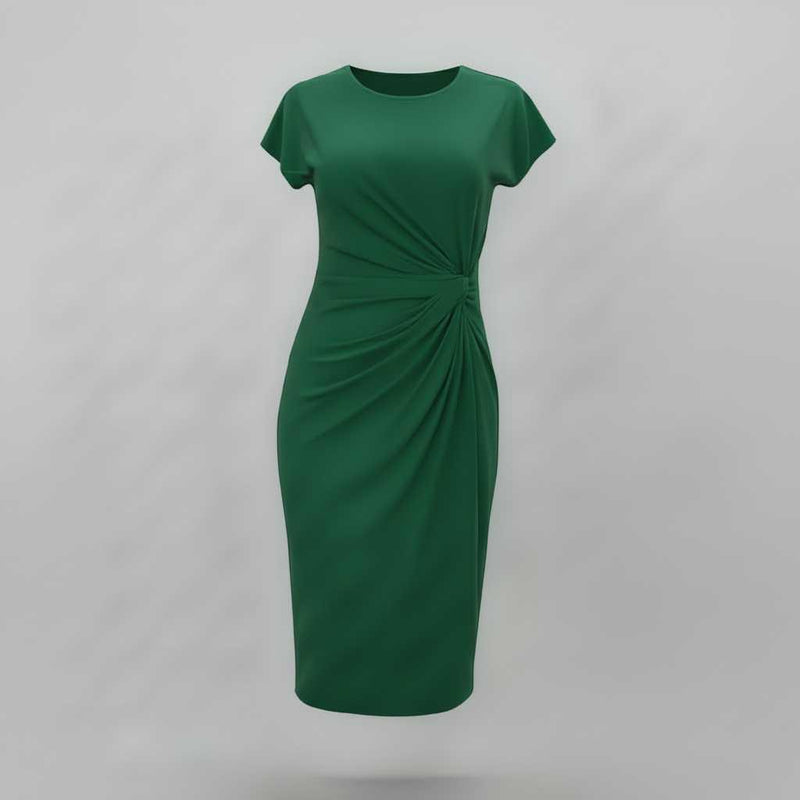 Robe Midi Élégante Femme | Robe Formelle Professionnelle