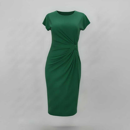 Robe Midi Élégante Femme | Robe Formelle Professionnelle