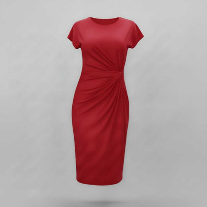 Robe Midi Élégante Femme | Robe Formelle Professionnelle