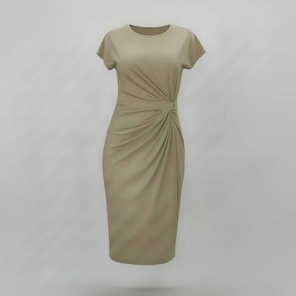 Robe Midi Élégante Femme | Robe Formelle Professionnelle