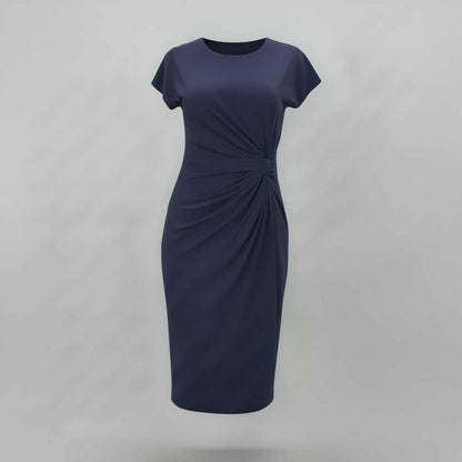 Robe Midi Élégante Femme | Robe Formelle Professionnelle
