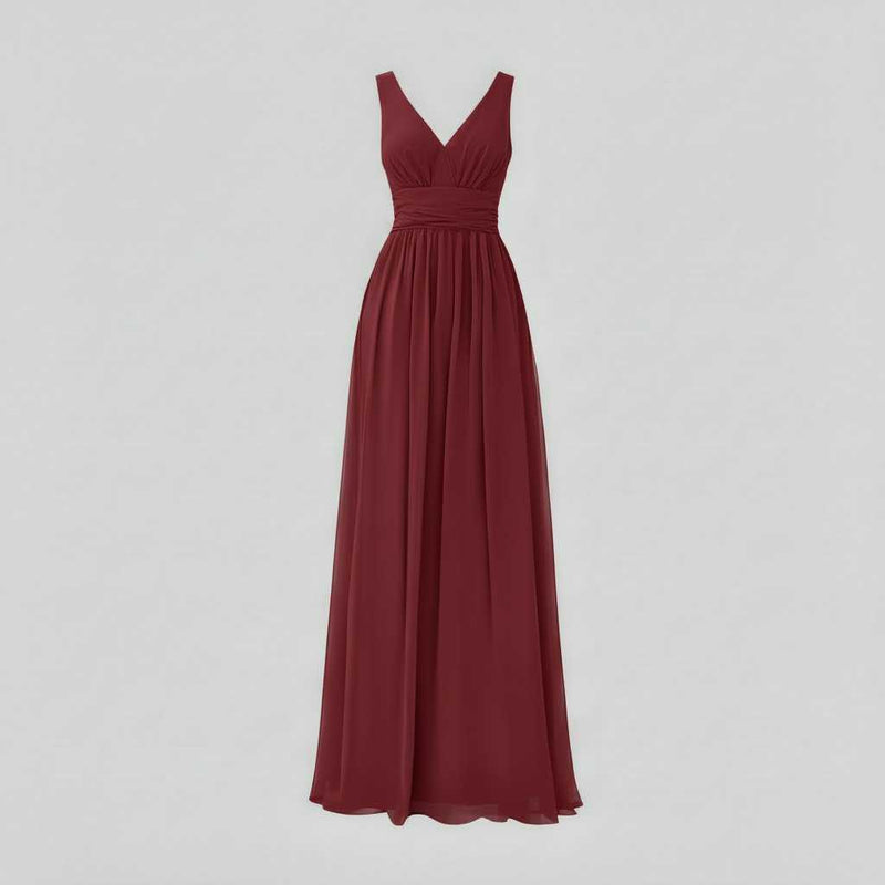 Robe Noire Longue Femme | Élégante Robe Maxi Sans Manches
