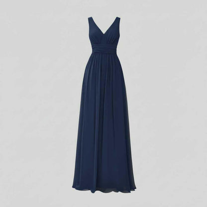 Robe Noire Longue Femme | Élégante Robe Maxi Sans Manches
