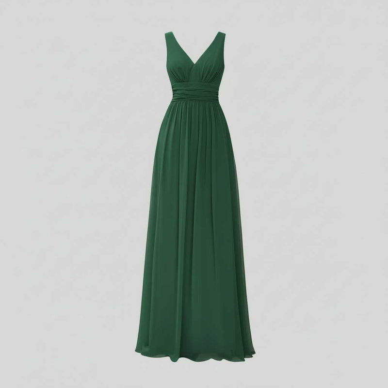 Robe Noire Longue Femme | Élégante Robe Maxi Sans Manches