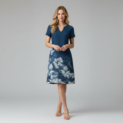 Robe d'Été Fleurie Chic | Mini Robe Femme