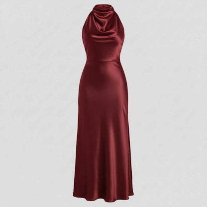 Robe de Soirée Chic Dos Nu | Midi Élégante Femme