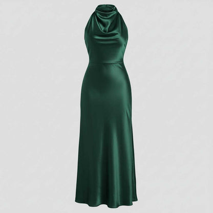 Robe de Soirée Chic Dos Nu | Midi Élégante Femme