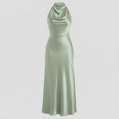 Robe de Soirée Chic Dos Nu | Midi Élégante Femme
