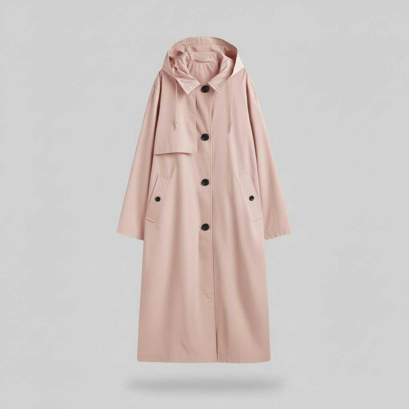 Trench Coat Femme Élégant Long | Vêtement d'Hiver