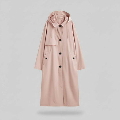 Trench Coat Femme Élégant Long | Vêtement d'Hiver