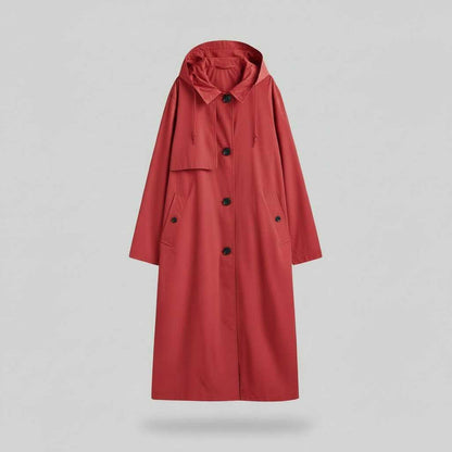 Trench Coat Femme Élégant Long | Vêtement d'Hiver