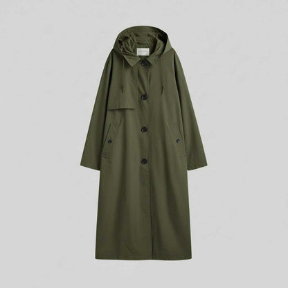 Trench Coat Femme Élégant Long | Vêtement d'Hiver