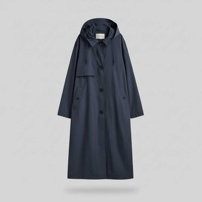 Trench Coat Femme Élégant Long | Vêtement d'Hiver