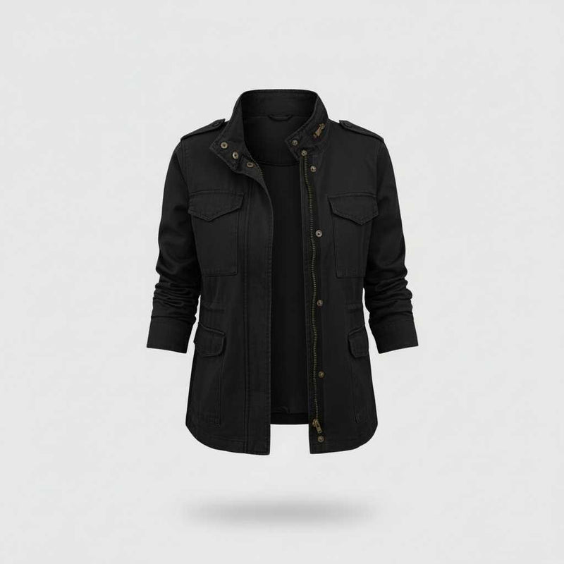 Veste Moderne Femme | Veste à Fermeture Éclair Chic