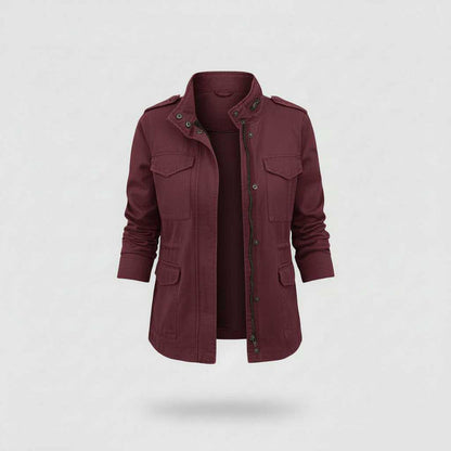 Veste Moderne Femme | Veste à Fermeture Éclair Chic